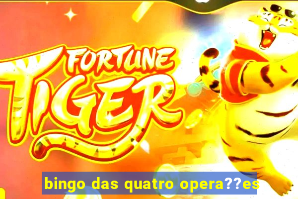 bingo das quatro opera??es