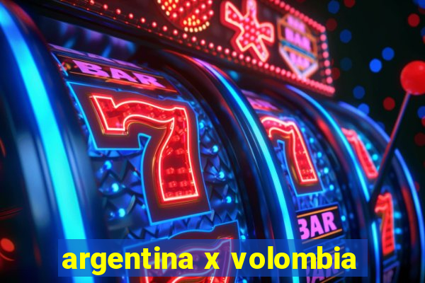 argentina x volombia