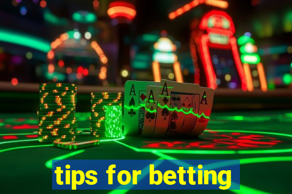 tips for betting