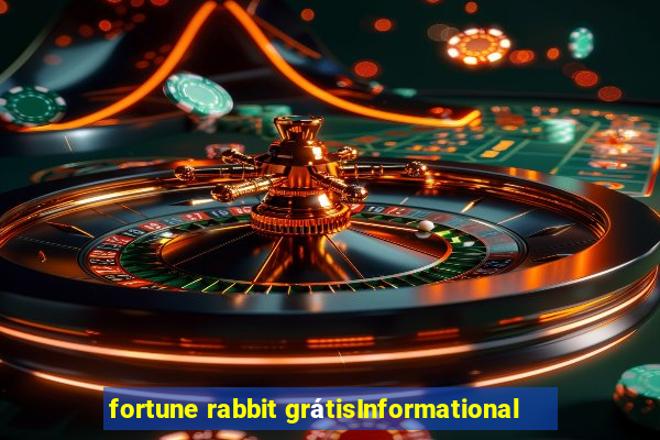 fortune rabbit grátisInformational