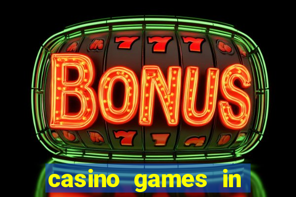 casino games in las vegas