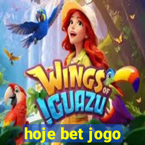 hoje bet jogo