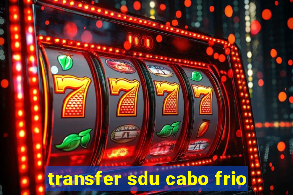 transfer sdu cabo frio