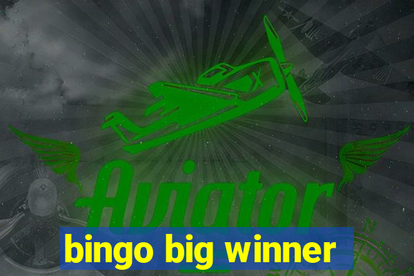 bingo big winner