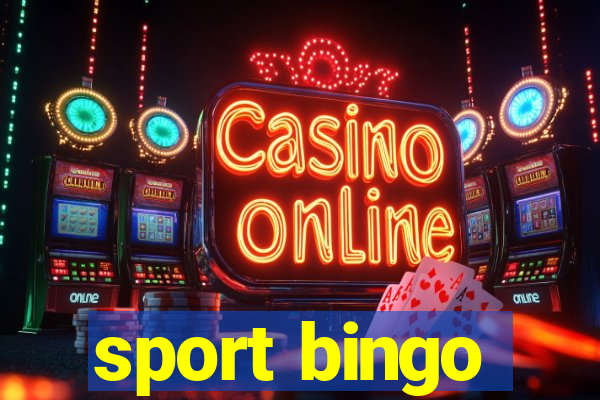 sport bingo