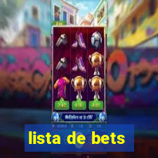 lista de bets