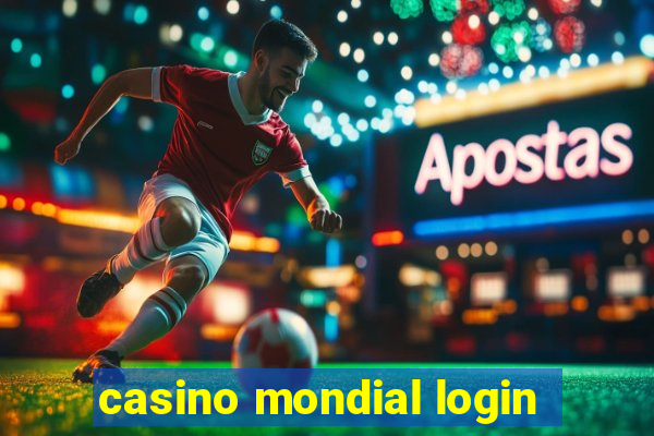 casino mondial login