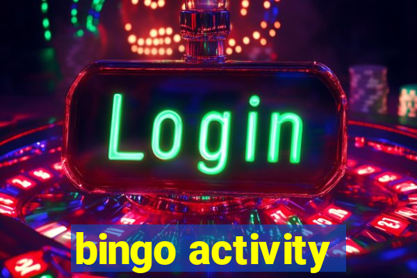 bingo activity