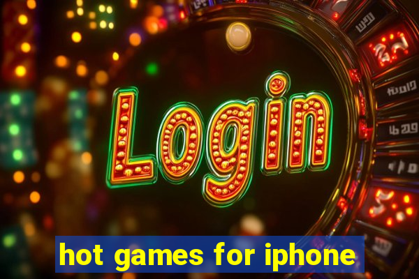 hot games for iphone