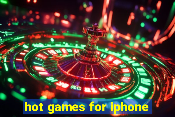 hot games for iphone