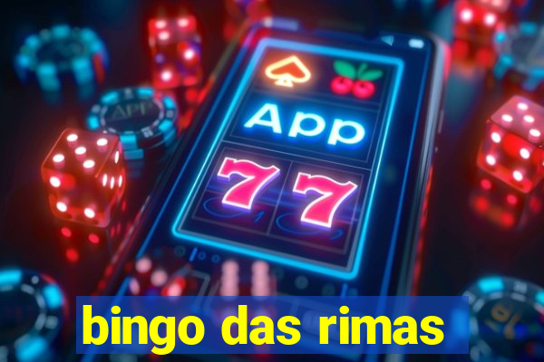 bingo das rimas