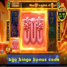 bgo bingo bonus code