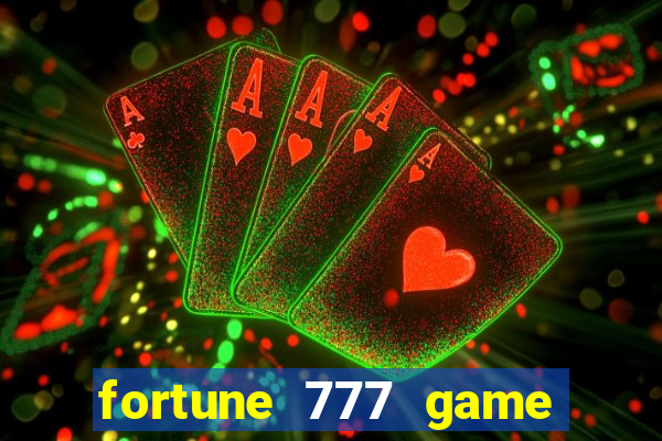 fortune 777 game slot online