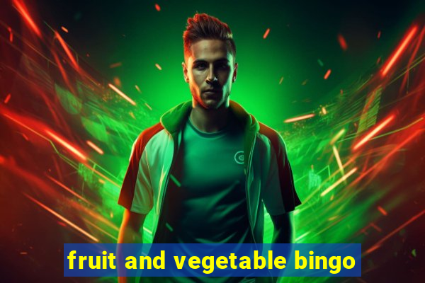 fruit and vegetable bingo