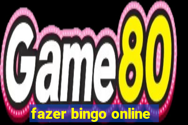 fazer bingo online