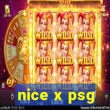 nice x psg