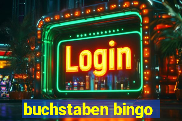 buchstaben bingo