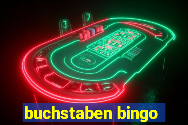 buchstaben bingo