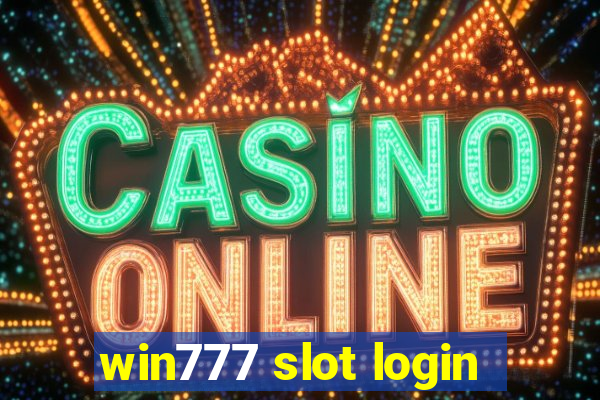 win777 slot login