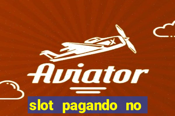 slot pagando no cadastro saque free