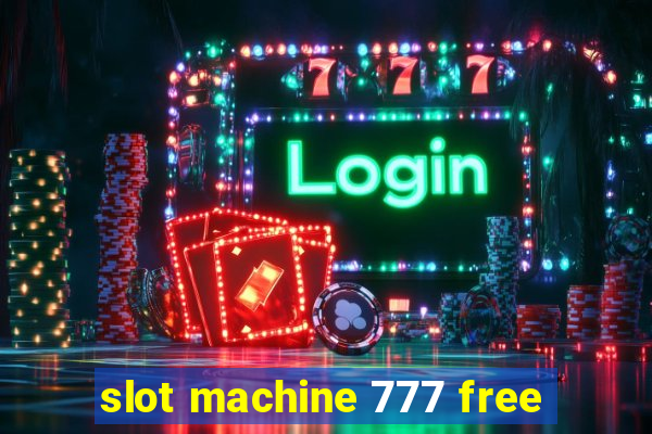 slot machine 777 free