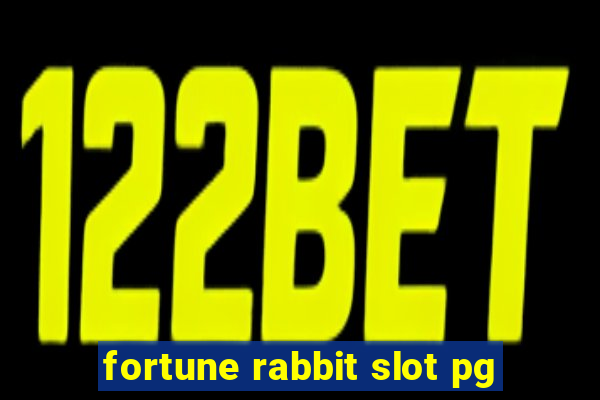 fortune rabbit slot pg