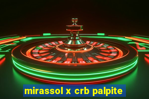 mirassol x crb palpite