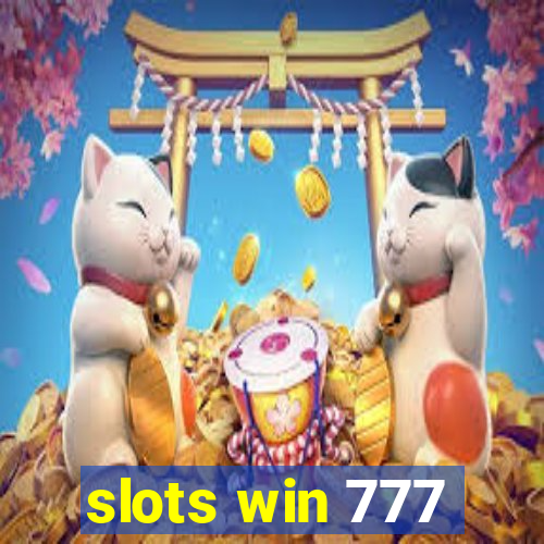 slots win 777