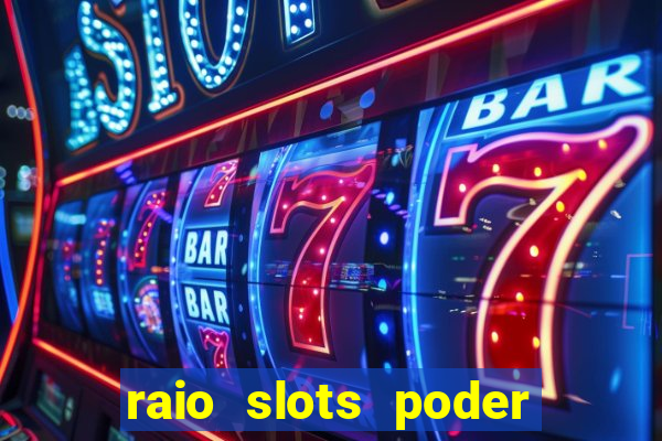 raio slots poder de zeus