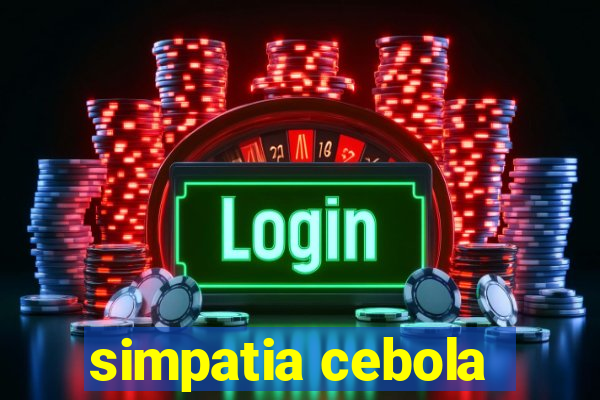 simpatia cebola