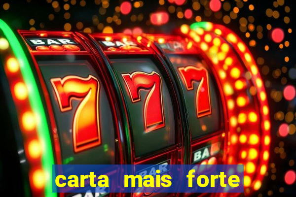 carta mais forte do poker