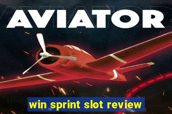 win sprint slot review