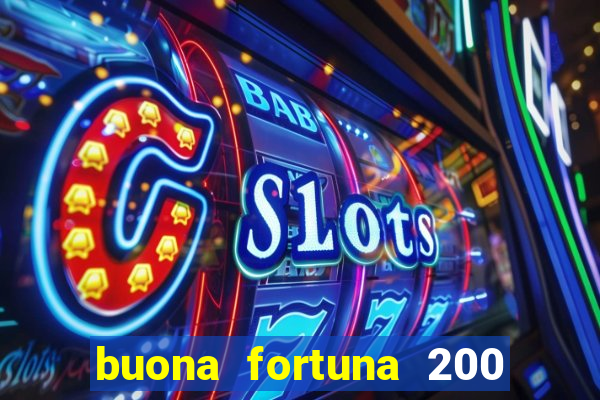 buona fortuna 200 fios casal