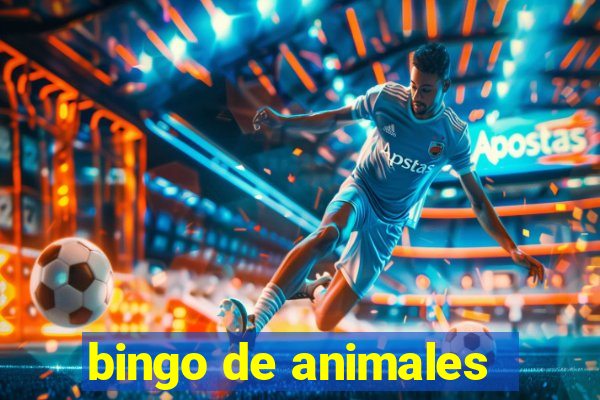 bingo de animales