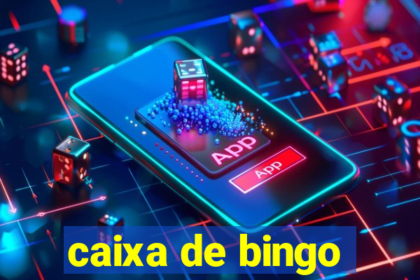 caixa de bingo