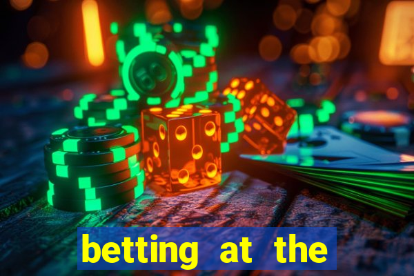 betting at the horse track