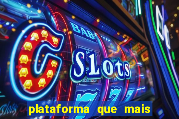 plataforma que mais ta pagando no fortune tiger