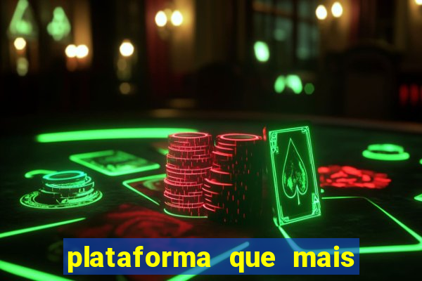 plataforma que mais ta pagando no fortune tiger