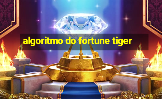 algoritmo do fortune tiger