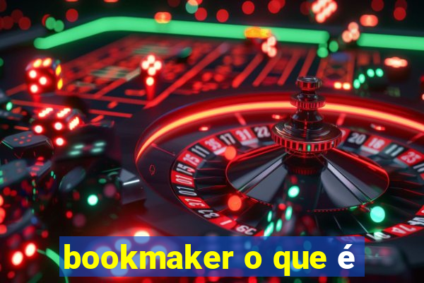 bookmaker o que é