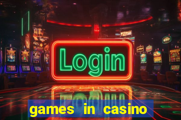 games in casino las vegas