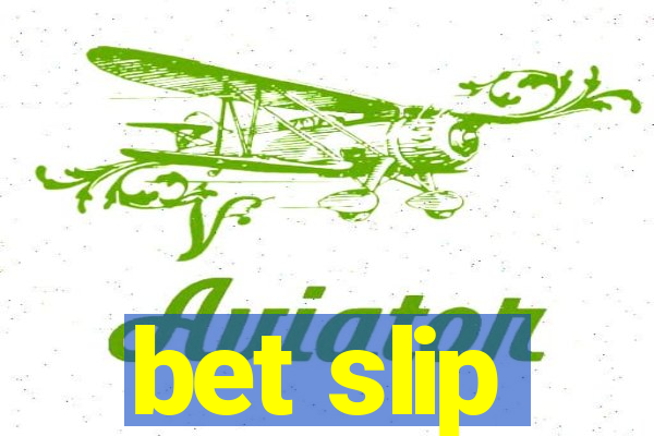 bet slip