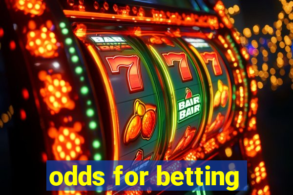 odds for betting