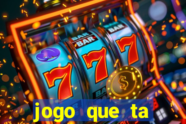 jogo que ta pagando na betano