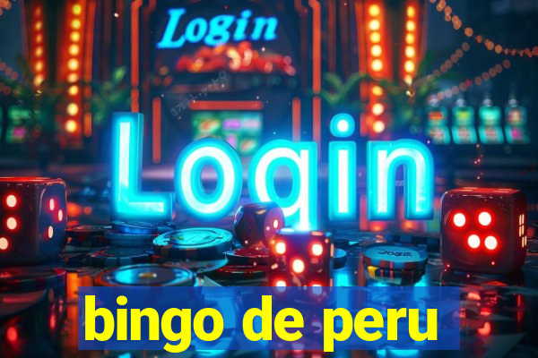 bingo de peru