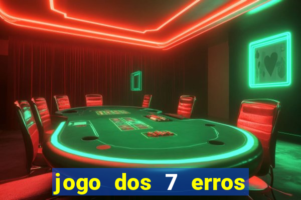 jogo dos 7 erros para manipuladores de alimentos