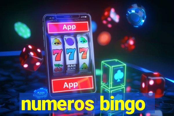 numeros bingo