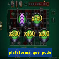 plataforma que pode depositar 1 real