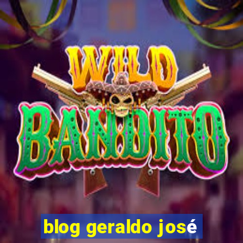 blog geraldo josé