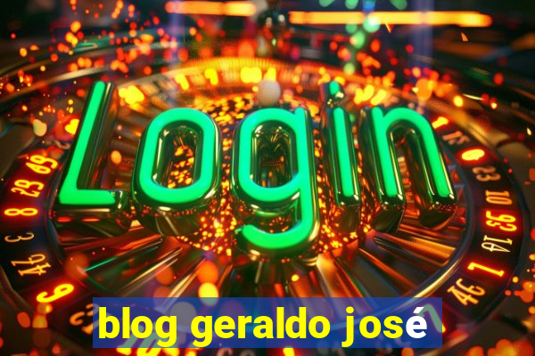 blog geraldo josé